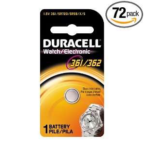  Duracell 361/362 Watch/Electronic Battery, 1.5 Volts (Pack 