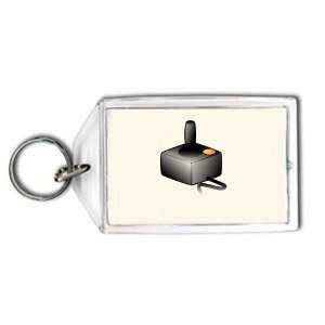Keychain with the image of Joystick Atari Style 