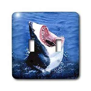  Sharks   Great White Shark   Light Switch Covers   double 