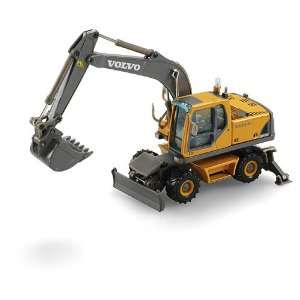   Hi Tech 1/50 O Scale Volvo Ew180B Wheel Excavator Toys & Games