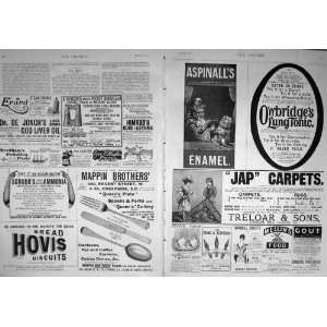    1894 Advertisement Aspinall Binocular Mappin Hovis