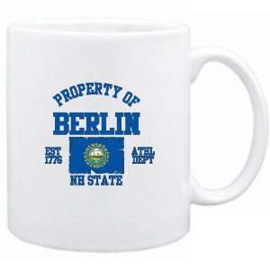  New  Property Of Berlin / Athl Dept  New Hampshire Mug 