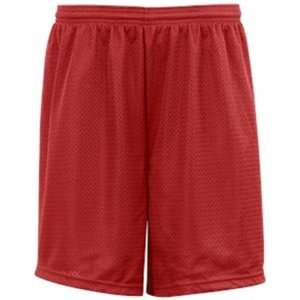  Badger 6 Mesh/Tricot Athletic Shorts Youth RED YS