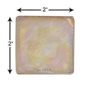  Atmosphere recycled 1 7/8 x 1 7/8 tile in citrine