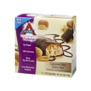  Caramel Nut Chew Atkins Endulge Bar (5/Box) Health 