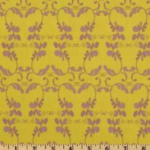  44 Wide Havens Edge Climber Celery Fabric By The Yard 