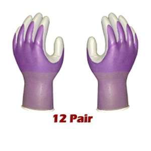  ATLAS Fit 370 Purple Thin Nitrile Gloves X Small XS *12 