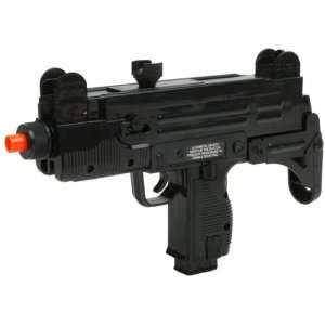  UZI Mini Full Auto AEG Submachine Gun, Black Sports 