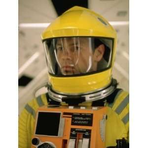  Lockwood in Space Suit in Scene from Motion Picture 2001 A Space 