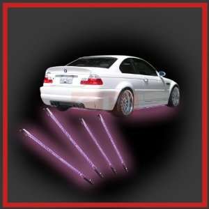  Purple Led Under Car Underbody Lights 4Pc Universal 