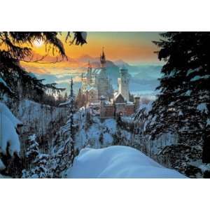  Neuschwanstein Castle, 1000 Piece Jigsaw Puzzle Made by 