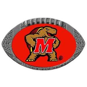  Stylish Maryland Terrapins Pin W/ Scultped Metal Backdrop 
