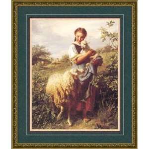  Art Etc Johann Baptist Hofner The Shepherdess