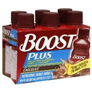  Boost Plus Nutritional Energy Drink, Chocolate, 6 ct 