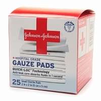 johnson and johnson gauze pads  
