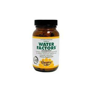  Water Factors Diuretic Maximized 60 Tablets, Country Life 