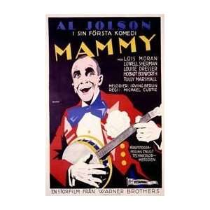   Print   Al Jolson / Mammy   Artist Erik Rohman  Poster Size 36 X 24