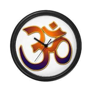  Om Sunset Aum Music Wall Clock by  Everything 