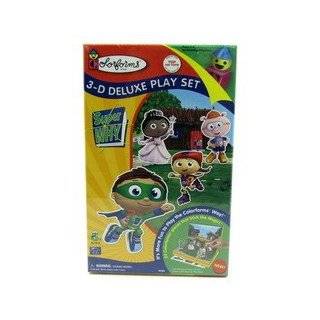 Colorforms Super Why 3   D Deluxe Play Set