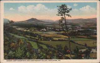   Loaf Mountain and Conyngham Valley Hazleton Pennsylvania PA  