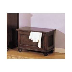  Kensington Cane Hamper Bench by Acme Furniture