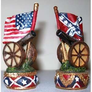  Replica Civil War Cannon Figures 