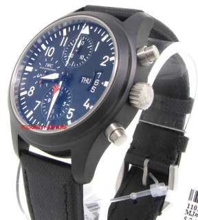 IWC Pilots Top Gun Chronograph Ceramic Watch IW378901   