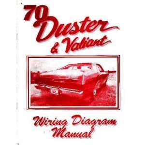  1970 PLYMOUTH DUSTER VALIANT Wiring Diagrams Schematics 