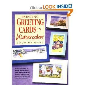   Greeting Cards in Watercolor [Paperback] Jacqueline Penney Books