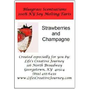 Handmade 100% KY Soy Melting Tarts  Strawberries and 