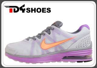 Nike Wmns Lunarmx Grey Purple Air Max Running Shoes 415323080  