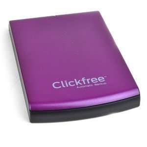  Clickfree C6 750GB SuperSpeed USB 3.0 2.5 External Hard 