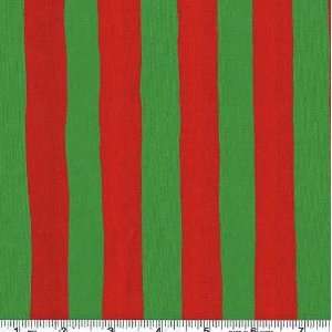   Olivia Stripes Green Fabric By The Yard Arts, Crafts & Sewing