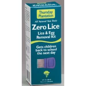  Tea Tree Zero Lice & Egg Removal Kit Health & Personal 