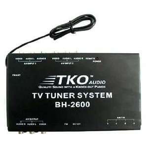  TKO BH 2600 Universal add on mobile video TV Tuner Car 