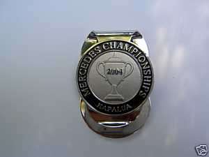 Money Clip ~ MERCEDES CHAMPIONSHIPS 2004~Stuart Appleby  