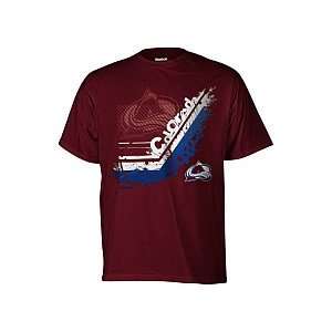  Reebok Colorado Avalanche Youth In Stick Tive T Shirt 