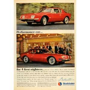  1963 Ad Avanti Model Studebaker Performance 2 Door Car 