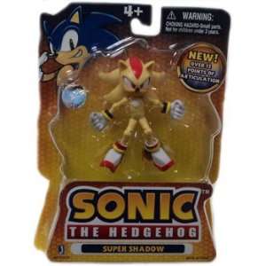  Sonic the Hedgehog 3.5 Inch Action Figure Super Shadow Toys & Games