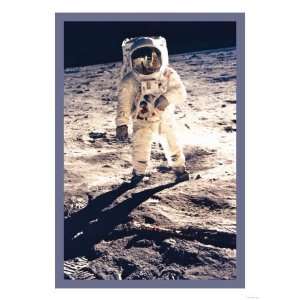  Apollo 11 Man on the Moon Giclee Poster Print, 24x32 
