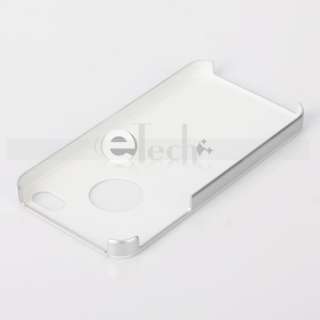 Hard Ultra Thin Hard Case Cover for Apple iPhone 4G 4S White Sides 