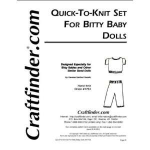 Quick To Knit Set [ PDF] [Digital]