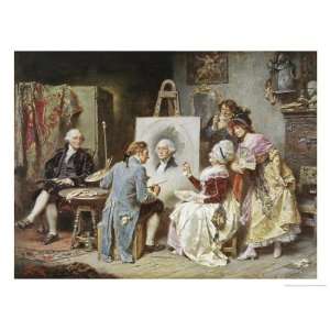   Giclee Poster Print by Jean Leon Gerome Ferris, 24x18
