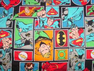 NWT DC COMICS HEROES SUPERMAN BATMAN G. LANTERN FLASH PAJAMA LOUNGE 