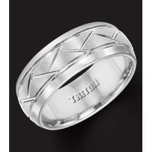  Triton White Tungsten Ring 11 2892HC Jewelry