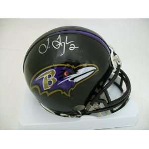 Tyrod Taylor Autographed Baltimore Ravens Mini Helmet   Autographed 