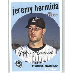  2008 Topps Heritage #353 Jeremy Hermida   Florida Marlins 