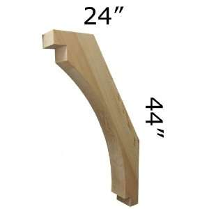  Pro Wood Construction Handcrafted Wood Brace 67T10