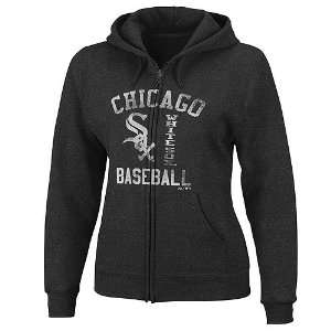 Chicago White Sox Grandstand Hero Full Zip Hooded Fleece by Majestic 