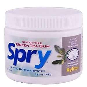  Spry Green Tea Gum   100   Gum